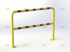 Straight guardrail - DP BT03