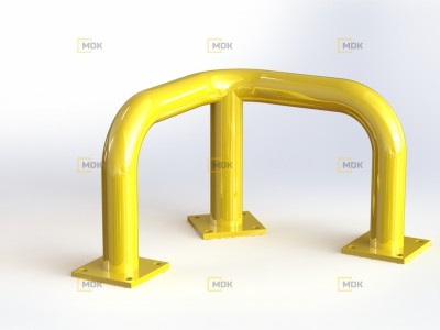 Obloukový nárazník rohový - LGQ901