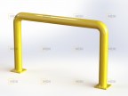 Straight arched barrier - LGQR03