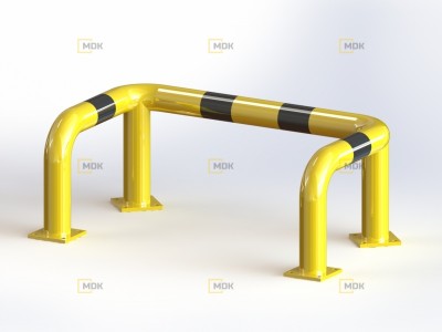 Obloukový nárazník třístranný - QPC03