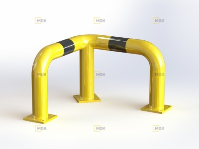 Obloukový nárazník rohový - QPL01