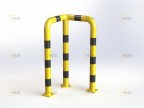 Corner arched barrier - OPL03