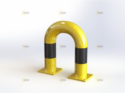 Obloukový nárazník rovný - QPP03