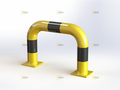 Obloukový nárazník rovný - QPP04