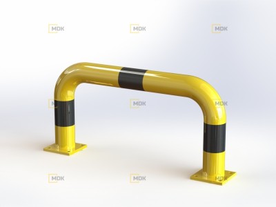 Obloukový nárazník rovný - QPP05