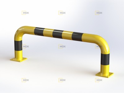 Obloukový nárazník rovný - QPP06