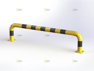 Obloukový nárazník rovný - QPP07