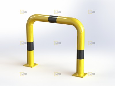 Obloukový nárazník rovný - QPP09