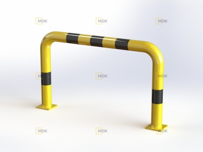 Obloukový nárazník rovný - QPP10