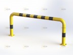 Straight arched barrier - QPP11