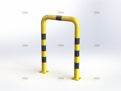 Obloukový nárazník rovný - QPP13