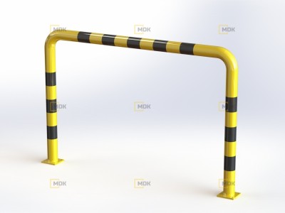 Obloukový nárazník rovný - QPP15