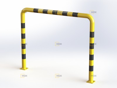 Obloukový nárazník rovný - QPP19