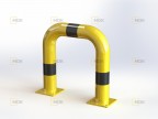 Straight arched barrier - QPP20