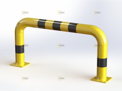 Obloukový nárazník rovný - QPP21