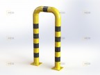 Straight arched barrier - OPP22
