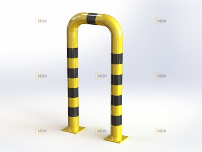 Obloukový nárazník rovný - QPP22