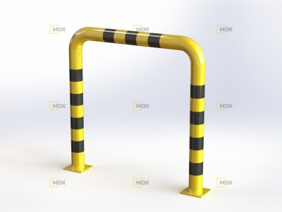 Obloukový nárazník rovný - QPP23