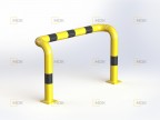 Suspension arched barrier - OPS03