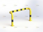 Hanging arched barrier - OPS04