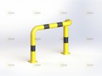 Hanging arched barrier - OPS07