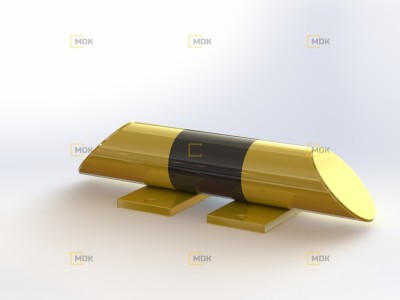 Nízký nárazník rovný - QW01