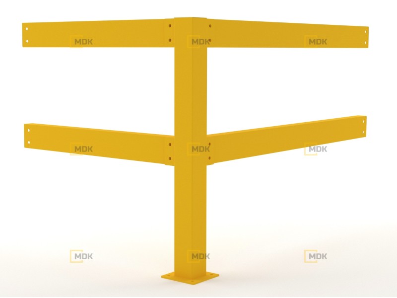 Rohový ocelový sloupek - DPK 110R