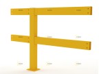 Průběžný ocelový sloupek - DPK 110P
